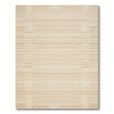 Beige Gridline Woven Area Rug