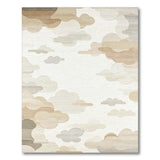 Soft Neutral Cloud Washable Area Rug