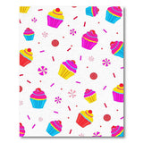 Cupcake Sprinkle Party Area Rug