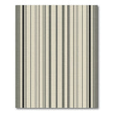 Beige and Neutral Modern Grey Beige Striped Area Rug