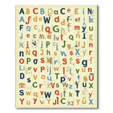 Vibrant ABC Alphabet Kids Cartoon Area Rug