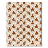 Whimsical Cartoon Animal Houses Rug