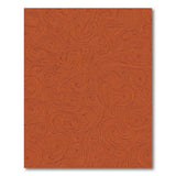 Orange Orange Swirl Abstract Area Rug