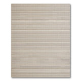 Beige and Neutral Beige Horizontal Stripe Area Rug