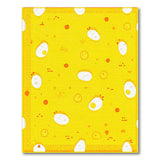 Yellow Playful Fried Egg Yellow Area Rug
