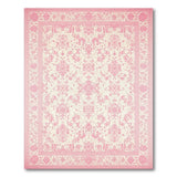 Traditional Persian Pink Elegant Pink Persian Floral Area Rug