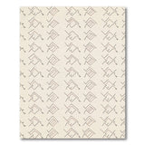 Minimalist Beige Geometric Line Art Rug