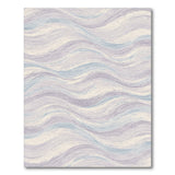 Wave Blue Wave Abstract Area Rug