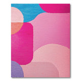 Vibrant Multi-Color Abstract Bubble Area Rug