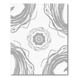 Grey Swirl Abstract Abstract Area Area Rug