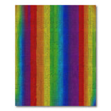 Multi-color and Patterns Rainbow Geometric Area Rug