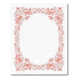 Pink Floral Vintage Elegant Pink Floral Vintage Area Rug