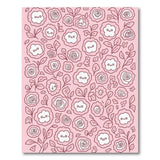 Adorable Kawaii Pink Flower Cloud Area Rug