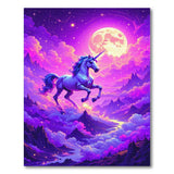 Purple Unicorn Dreamscape Area Rug