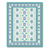 Blue Teal Traditional Persian Area Rug