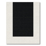 Black White Distressed Vintage Area Rug