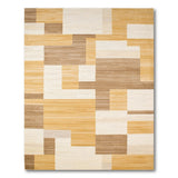 Modern Geometric Beige Tan Area Rug