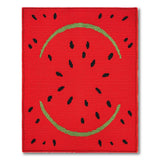Fruit Pattern Multi-color and Patterns Watermelon Slice Area Rug