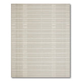 Beige and Neutral Neutral Beige Woven Grid Area Rug