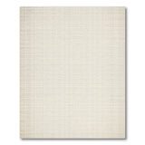 Beige and Neutral Neutral Beige Grid Woven Area Rug