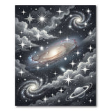 Cosmic Galaxy Stars Nebula Area Rug