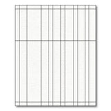 Black and White Modern Geometric Grid Area Rug - Black White