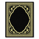 Traditional Persian Ornate Gold Border Traditional Persian Rug