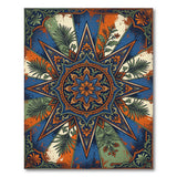 Distressed Mandala Vintage Area Rug