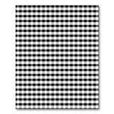 Classic Black White Checkered Gingham Area Rug