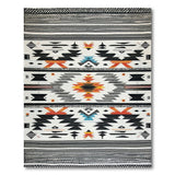 Southwestern Geometric Tribal Multi-color and Patterns Area Rug