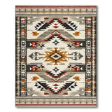 Southwestern Geometric Multi-Color Area Rug