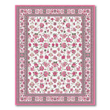 Pink Floral Persian No. 3 Area Rug