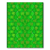 Lucky Shamrock Green Area Rug