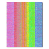Geometric Modern Multi-color and Patterns Vibrant Rainbow Vertical Stripe Area Rug