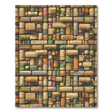 ODIKA Abstract Block Mosaic Washable Low Pile Area Rug