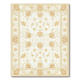 Traditional Persian Cream Gold Floral Persian Area Rug
