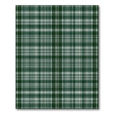 Geometric Modern Classic Green Plaid Check Area Rug