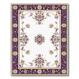 Purple Gold Traditional Persian Area Rug