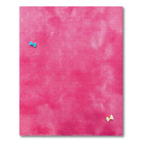 Whimsical Pink Bow Textured Area Rug