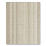 Geometric Modern Beige Striped Textured Woven Area Rug