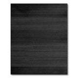 Black Striped Geometric Area Rug