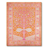 Traditional Persian Multi-color and Patterns Vibrant Tree of Life Persian Area Rug