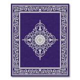 Royal Purple Persian Medallion Area Rug