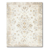 Beige Floral Vintage No. 4 Area Rug