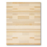 Beige Abstract Geometric Area Rug