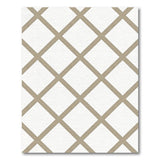 Geometric Modern Beige Lattice Geometric Area Rug