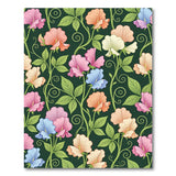 Vintage Pastel Floral Vine Rug
