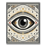 Mystical All-Seeing Eye Heritage Tribal Rug
