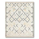 Beige Heritage Tribal Geometric No. 20 Area Rug