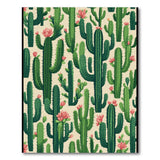 Multi-color and Patterns Southwestern Cactus Bloom Area Rug